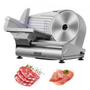 Meat Slicer, 180W Electric Deli Food Slicer with 7.5" SUS420 Stainless Steel Blade and Blade Guard, 0 - 0.6 inch Adjustable Thickness for Home Use, Easy to Clean, Cut Meat, Bread, Ham and Cheese