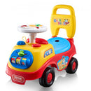 Ride On Push Car for Toddlers, Ages 1-3, Ride Racer, Sit to Stand Toddler Ride On Toy, Classic Kids Ride On Car with Music Steering Wheel, Horn & Under Seat Storage, Ride On Toy for Boys Girls