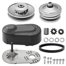 Drive Clutch, 2-8HP Engine, 2000 RPM High-Strength Drive Clutch with Asymmetric Designed Wheels & Robust Rubber Belt, Sturdy & Durable Clutch with Full Accessories, Fit for Various Engines