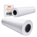 Wide Format Paper Plotter Paper 2 Rolls 609.6 mm x 152.4 m CAD Bond Rolls