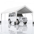 Carport Car Canopy Garage Shelter Tent 10x20ft with 8 Poles for Auto Boats