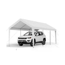 Carport Car Canopy 10 x 20 FT Heavy Duty Portable Car Shelter Tent White