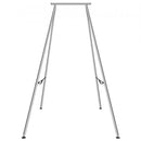 Aerial Yoga Frame, 2950 mm Height Yoga Swing Stand, Max 250 kg Load Chrome-Plated Steel Pipe Inversion Yoga Swing Stand Yoga Rig Yoga Sling Inversion Equipment for Indoor Outdoor Aerial Yoga