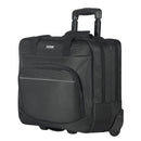 Rolling Laptop Bag 39.62 cm Wheeled Computer Bag for Women & Men Black