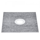 Shower Curb Kit, 914x914mm Shower Pan Kit with 160mm Central Drain, Lightweight EPS Shower Installation Kits with 2 Waterproof Cloths, Shower Pan Slope Sticks Fit for Bathroom