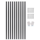 Metal Landscape Edging 10Packs 60in Rust-Resistant Bendable for Yard Garden