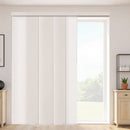 Panel Track Blinds Extendable Track 116 to 218 cm W Trimmable Light Brown