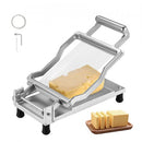 Cheese Cutter with Wire, 0.2" Ultra-Thin Cheeser Butter Cutting Blade, Detachable Cheese Slicer Wire, Aluminum Alloy Commercial Cheese Slicer with 316 Stainless Steel Knife Wire, Kitchen Cooking