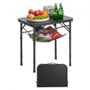 60cm Folding Portable Camping Table Aluminum Picnic Table Indoor Outdoor