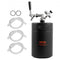 Beer Growler Tap System, 5L Mini Keg, 304 Stainless Steel Pressurized Beer Growler, Keg Growler with Pressure Display, CO2 Regulator Faucet, Leak-Proof Ring For Draft, Homebrew, Craft Beer