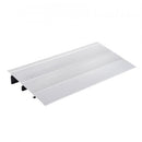 Door Threshold Ramp, 3" Rise, 800 lbs Load Capacity, Door Ramp for Wheelchairs, Aluminum Threshold Ramp for Doorways, Adjustable Modular Threshold Ramp for Wheelchairs, Scooters, Power Chairs