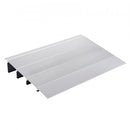 Door Threshold Ramp, 4" Rise, 800 lbs Load Capacity, Door Ramp for Wheelchairs, Aluminum Threshold Ramp for Doorways, Adjustable Modular Threshold Ramp for Wheelchairs, Scooters, Power Chairs