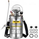 1.5 Gallon Stainless Steel Industrial Hand-Pumped Sprayer