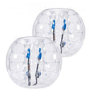 Inflatable Bumper Balls 2-Pack, 4FT/1.2M Body Sumo Zorb Balls for Teen & Adult, 0.8mm Thick PVC Human Hamster Bubble Balls for Outdoor Team Gaming Play, Bumper Bopper Toys for Garden, Yard, Park