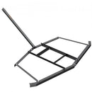 Driveway Drag, 76.57" Width Tow Behind Drag Harrow, Q235 Steel Driveway Grader with Adjustable Bars, Support up to 50 lbs, Driveway Tractor Harrow for ATVs, UTVs, Garden Lawn Tractors