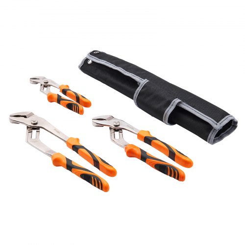 Groove Joint Pliers Set Water Pump Pliers 3-Piece 12