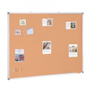 48"x36" Large Cork Board – Wall-Mounted Bulletin Board with Pin Board