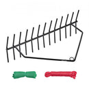 24x8.7 in Pond Aquatic Weed Rake Double-Sided Lake Weed Rake 30ft Rope