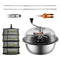 Leaf Bowl Trimmer 19'' Manual Bud Trimmer with Stainless-Steel Blades