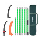 Manual Pole Saw Extendable Pole Tree Pruner 118-809.3 cm 65Mn Steel Blade