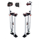 Drywall Stilts, 24''-40'' Adjustable Aluminum Tool Stilts with Protective Knee Pads, Durable and Non-Slip Work Stilts for Sheetrock Painting, Walking, Taping, Silver