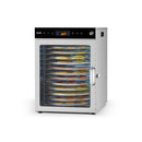 12 Trays Rotary Food Dehydrator Machine Stainless Steel 800W Fruit Drying