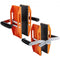 2 PCS Double Handed Stone Carrying Clamps, 50 mm Granite Lifting Tools with Slip-proof Rubber Pads, 200KG Loading Capacity for Moving Marble, Glass, Slabs and Plywood