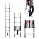 Telescoping Ladder Stainless Steel Extension Step 3740mm Portable Ladders