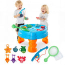 Water Table for Toddlers Kids Activity Sensory Table with 9PCS Accessories