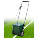 Dry Line Marker 2-Wheel 50 or 100 mm Lines Heavy Duty Steel Chalker 11.3kg