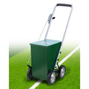 Dry Line Marker 4-Wheel 50 or 100 mm Lines Heavy Duty Steel Chalker 22.7kg