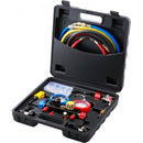 AC Manifold Gauge Set 4-Way Fit R134A R22 R12 R502 Refrigeration Charging