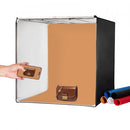 Photo Studio Light Box 5600K with 210 LED Lights Power Adapter, 81.5 x 81.5 x 81.5 cm