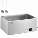 Commercial Electric Food Warmer Countertop Buffet 18L 1200W Bain Marie