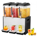 Commercial Beverage Dispenser 12L x 3 Tanks Cold Juice Ice Drink Dispenser