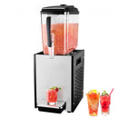 Commercial Beverage Dispenser, 12 L Juice Dispenser, 246W 304 Stainless Steel Food Grade Ice Tea Drink Machine with 7℃-12℃ Cooling Temperature, for Cold Drink Restaurant Bar Party