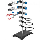 600mm Laboratory Chemistry Iron Stand Support Pole Flask Condenser Lab Clamp
