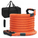 25.4 mm x 9.1 m Kinetic Recovery Tow Rope 17237 kg, Heavy-Duty Off Road Snatch Strap, Extreme Duty 30% Elasticity Energy Snatch Strap for Jeep Car Truck ATV UTV SUV Tractor