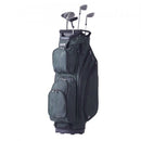 Golf Cart Bag with 14 Way Organizer Divider Top, 36” 11 Pockets Premium Nylon Cart Bag, Durable Golf Bags with Handles & Dust Cover & Detachable Straps for Men & Women, Army Green