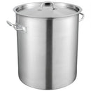 Stainless Steel Stockpot 42 Quart Large Cooking Kitchen Sauce Pot with Lid