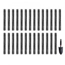 Gutter Brush, 80 Feet Total Length 4.33 inch Diameter Gutter Cleaning Tools, Ground-Level Gutter Brush Leaf Guard for 5 Inch Gutters, Easily Clear roof Leaves and Debris, 27 Pack