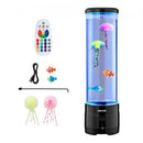 Sensory Bubble Tube Lamp 16 Remote-controlled Color Water Fish Lamp