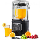 Professional Blender with Shield, Commercial Countertop Blenders, 2L Jar Blender Combo, Stainless Steel 9 Speed & 5 Functions Blender, for Shakes, Smoothies, Peree, and Crush Ice, Black