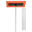 Snow Roof Rake, 45cm Foam Blade, 2.25-5.62 m Adjustable Roof Snow Scraper, Extension Tubes & Non-Slip Handle, Lightweight Snows Removal Tool for House Leaves Debris Clearing