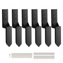 Fence Post Anchor Repair Kit 6 Pack Inner 3.5” x3.5” Support Stakes Repair