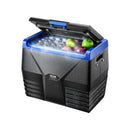 Portable Car Refrigerator, 20L Car Refrigerator Fridge, 12V/24V/100-240V Single Zone Portable Freezer, -18℃ to 10℃ Adjustable Temperature, Compressor Cooler for Home, Outdoor, Camping, RV, Car