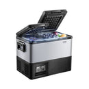 Portable Car Refrigerator, 35L Car Refrigerator Fridge, 12V/24V/100-240V Dual Zone Portable Freezer, -18℃ to 10℃ Adjustable Temperature, Compressor Cooler for Home, Outdoor, Camping, RV, Car