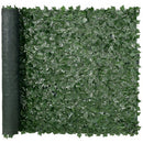 59"x98" Artificial Faux Ivy Leaf Fence Screen with Mesh Cloth Backing