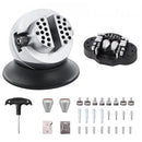 Ball Vise 3" Engraving Setting Tool 360°Rotation Professional Ball Vise 30 PCS Attachment Jewelry Engraving Block Tools Standard Block (3inch)