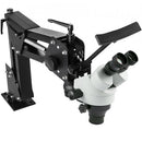 Micro Inlaid Mirror Multi-Directional Microscope with Spring Bracket 7X-45X Multi-Directional Micro-Setting Microscope Microscope Gem Diamond Setting Machine with Stand Jewelry Tools